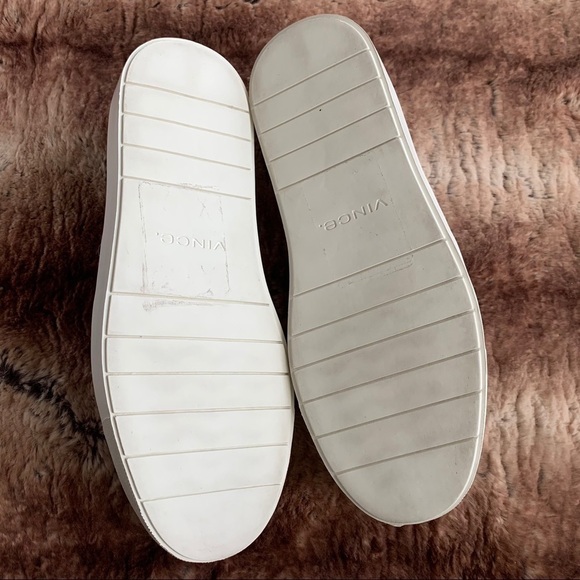 Vince Blair Woven Coast White Sneakers - Picture 8 of 10